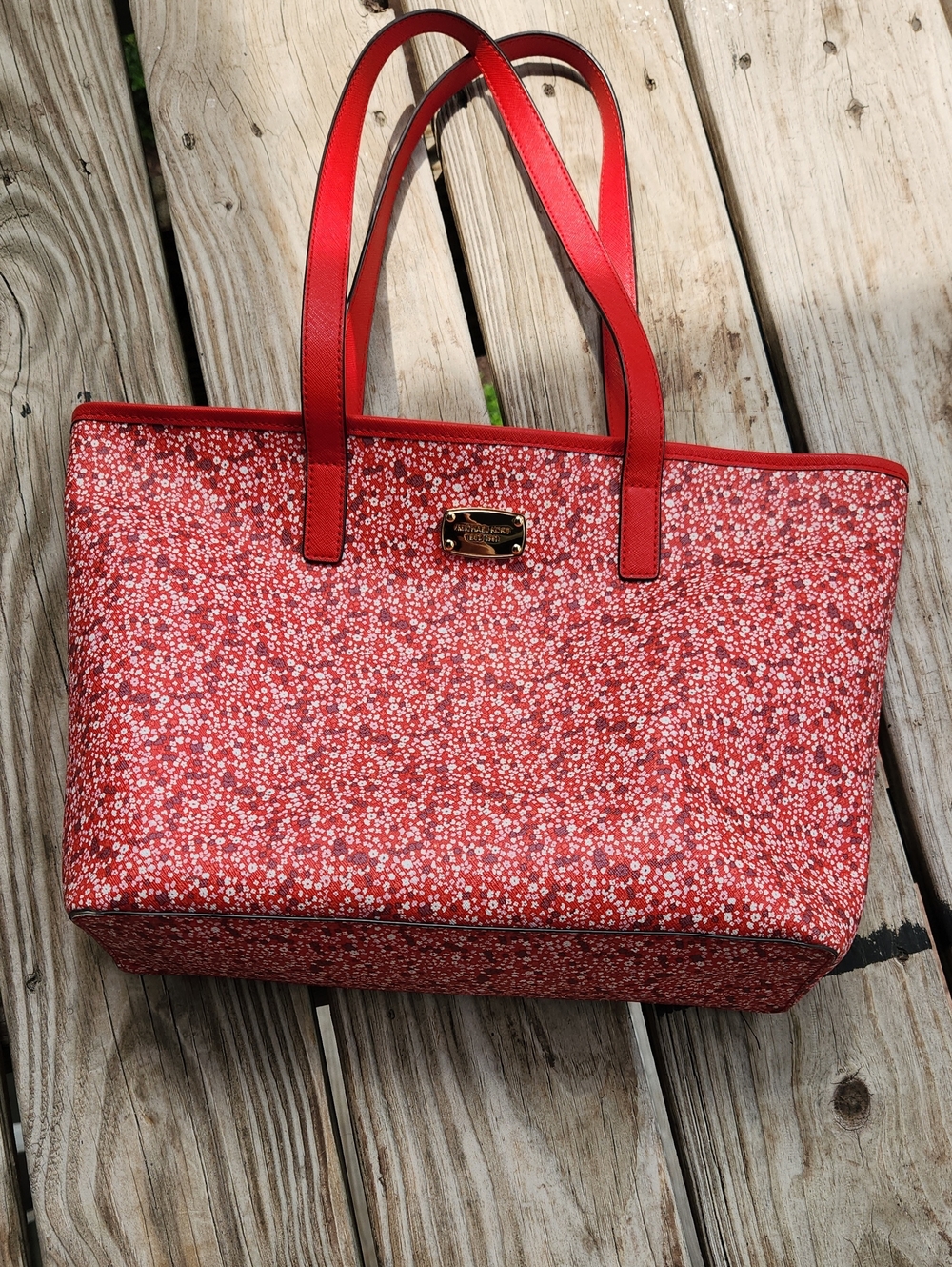 Michael Kors Jet Set Leather Travel Tote